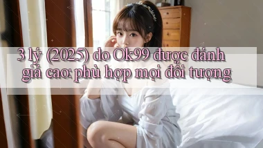 3 lý (2025) do Ok99 được đánh giá cao phù hợp mọi đối tượng