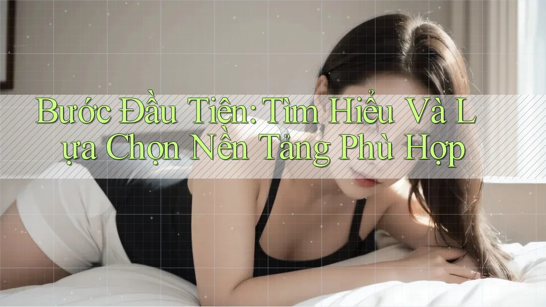 Bước Đầu Tiên: Tìm Hiểu Và Lựa Chọn Nền Tảng Phù Hợp