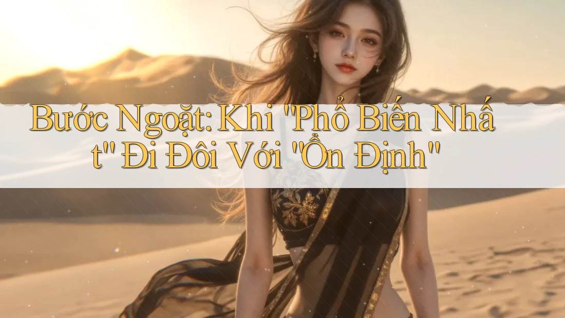 Bước Ngoặt: Khi “Phổ Biến Nhất” Đi Đôi Với “Ổn Định”