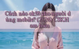 Cách nào ok99 cho người dùng mobile (2026) CSKH am hiểu