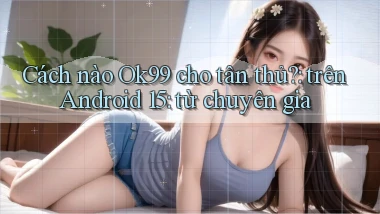 Cách nào Ok99 cho tân thủ trên Android 15 từ chuyên gia