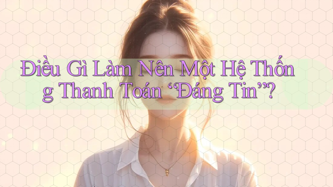 Điều Gì Làm Nên Một Hệ Thống Thanh Toán “Đáng Tin”?