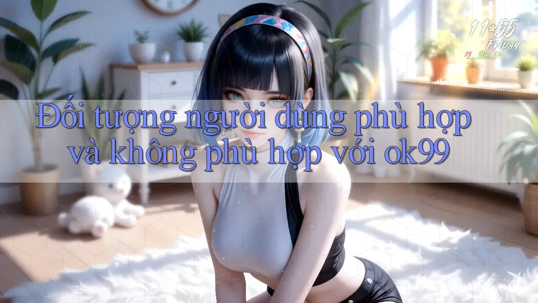 Đối tượng người dùng phù hợp và không phù hợp với ok99 Đối tượng người dùng phù hợp và không phù hợp với ok99