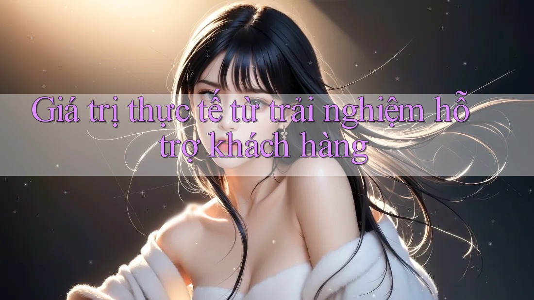 Giá trị thực tế từ trải nghiệm hỗ trợ khách hàng Giá trị thực tế từ trải nghiệm hỗ trợ khách hàng