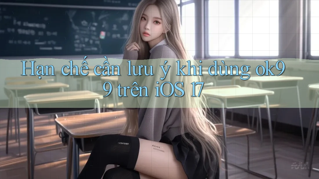 Hạn chế cần lưu ý khi dùng ok99 trên iOS 17 Hạn chế cần lưu ý khi dùng ok99 trên iOS 17