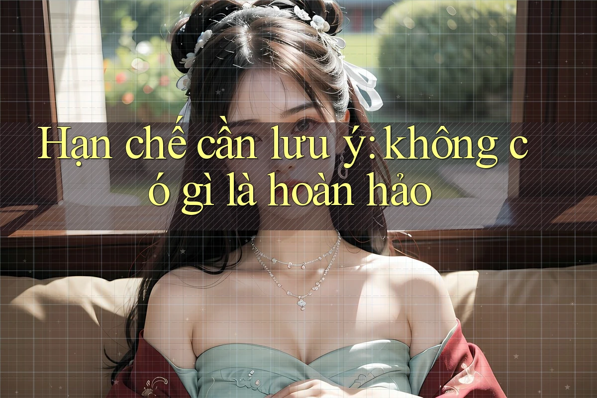 Hạn chế cần lưu ý – không có gì là hoàn hảo