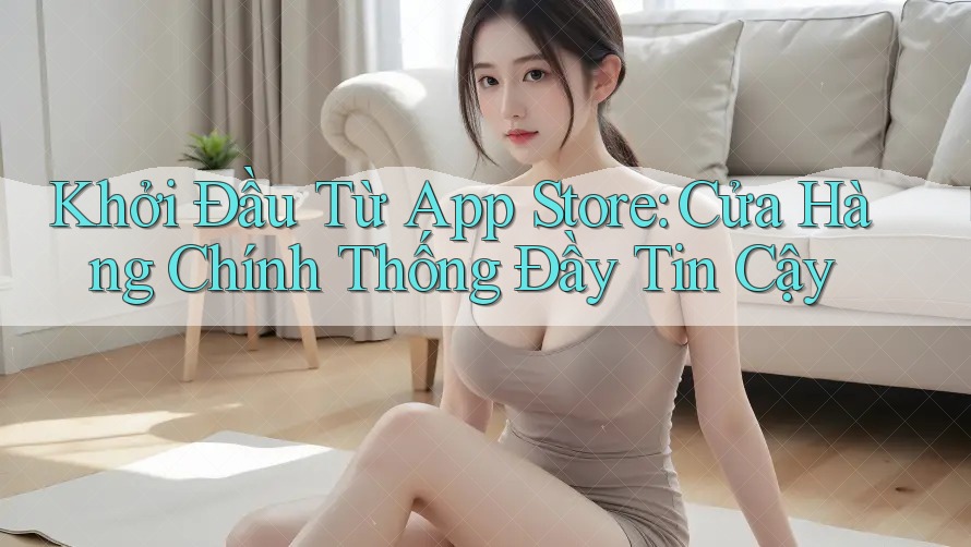 Khởi Đầu Từ App Store: Cửa Hàng Chính Thống Đầy Tin Cậy