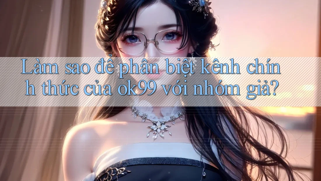 Làm sao để phân biệt kênh chính thức của ok99 với nhóm giả? Làm sao để phân biệt kênh chính thức của ok99 với nhóm giả?