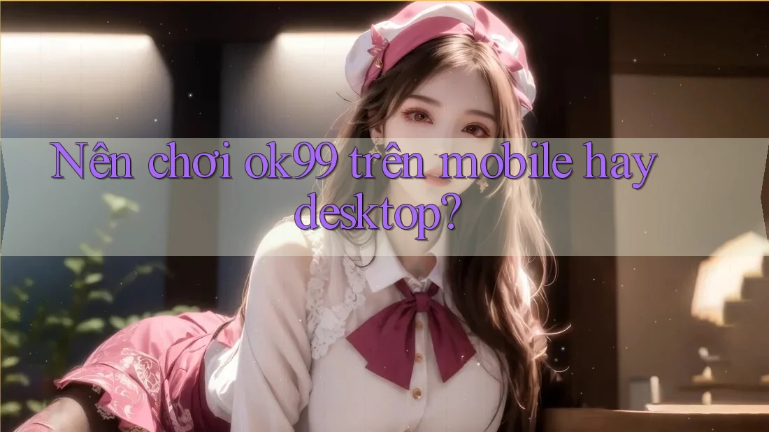 Nên chơi ok99 trên mobile hay desktop? Nên chơi ok99 trên mobile hay desktop?