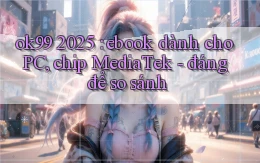 ok99 2025 ebook dành cho PC, chip MediaTek   đáng để so sánh