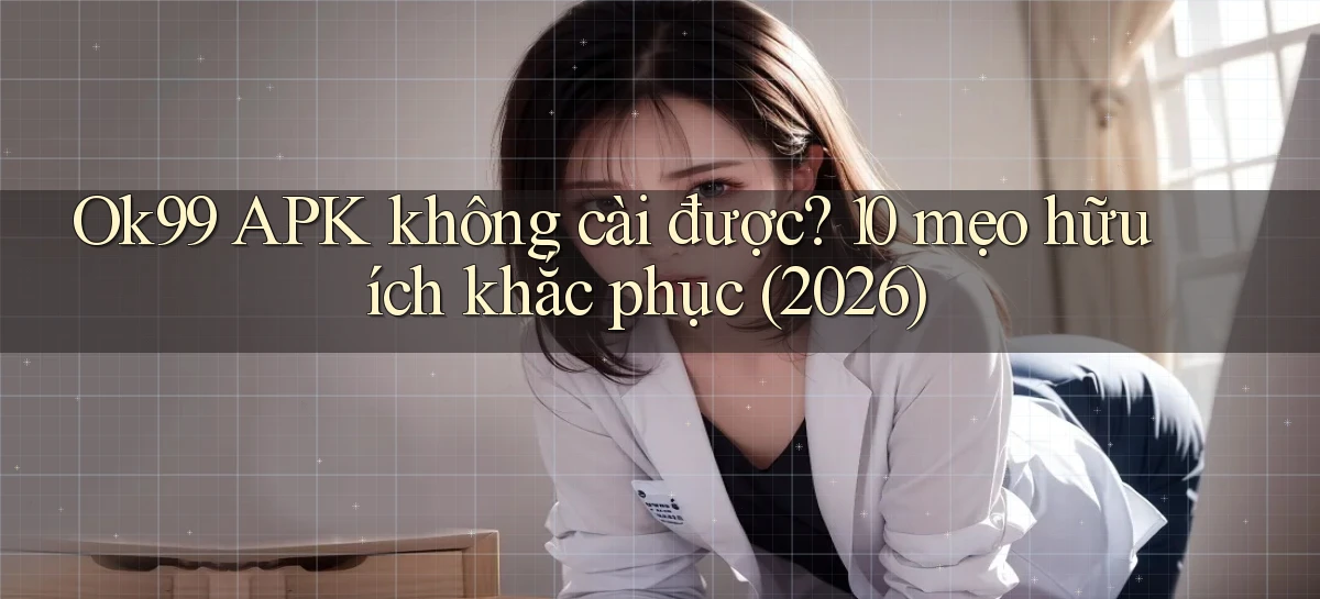 Ok99 APK không cài được 10 mẹo hữu ích khắc phục (2026)