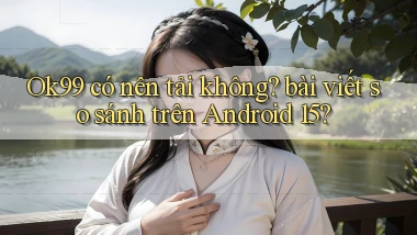 Ok99 có nên tải không bài viết so sánh trên Android 15