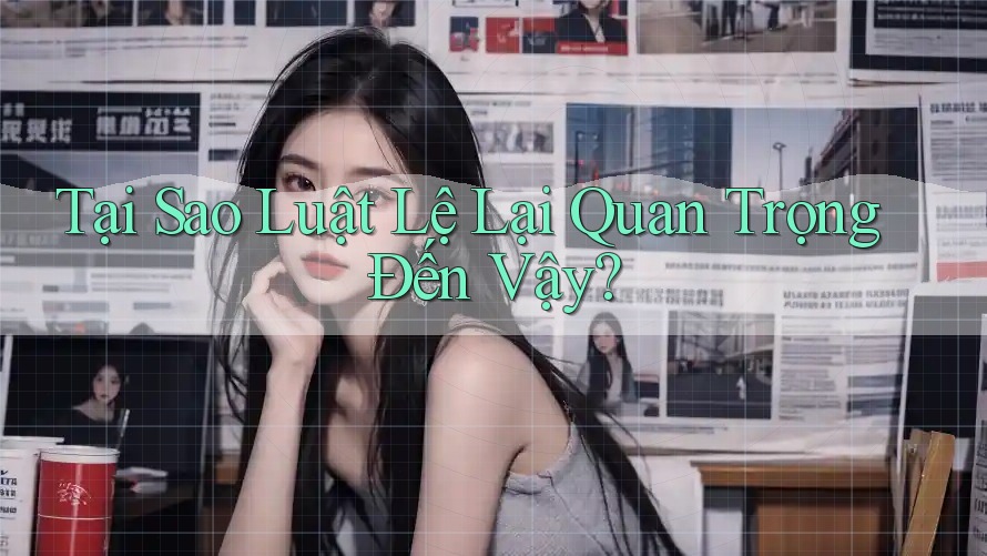 Tại Sao Luật Lệ Lại Quan Trọng Đến Vậy? Tại Sao Luật Lệ Lại Quan Trọng Đến Vậy?