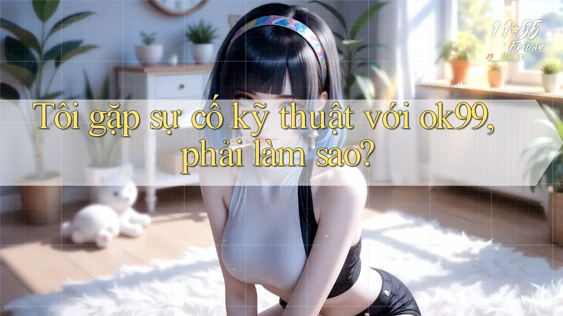 Tôi gặp sự cố kỹ thuật với ok99, phải làm sao? Tôi gặp sự cố kỹ thuật với ok99, phải làm sao?