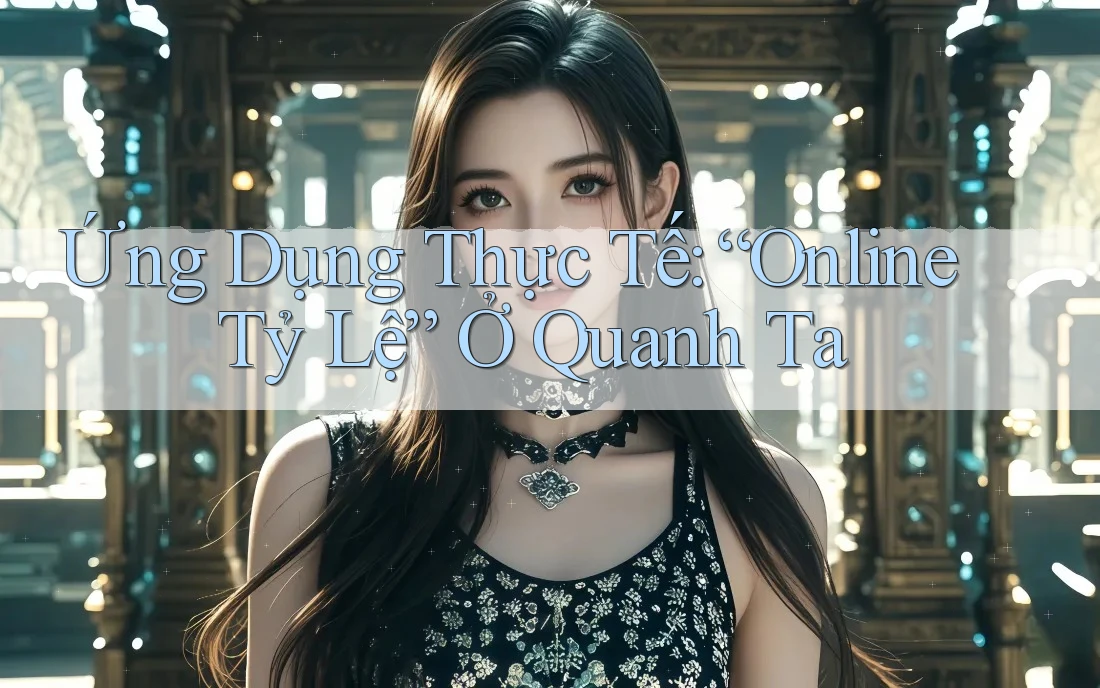 Ứng Dụng Thực Tế: “Online Tỷ Lệ” Ở Quanh Ta Ứng Dụng Thực Tế: “Online Tỷ Lệ” Ở Quanh Ta